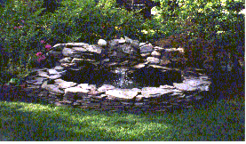 Fieldstone Water Pond